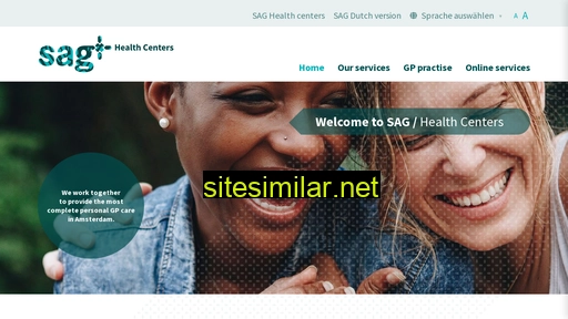 sag-healthcenters.nl alternative sites
