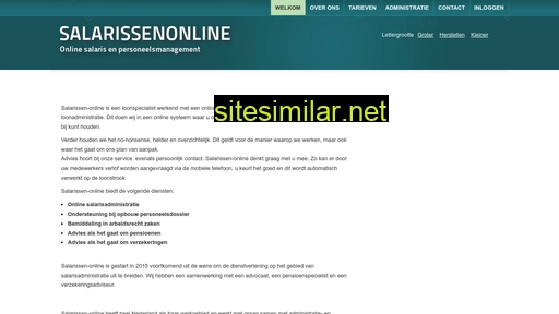 Salarissen-online similar sites
