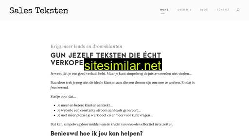 salesteksten.nl alternative sites