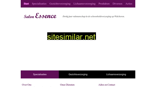 salonessence.nl alternative sites