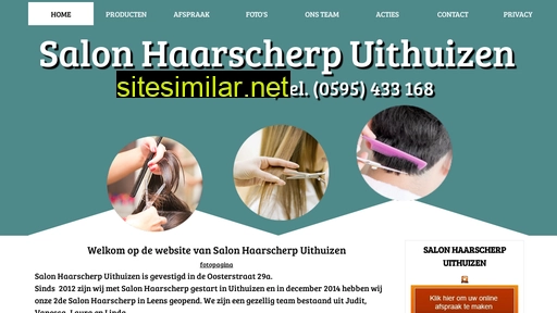 salonhaarscherpuithuizen.nl alternative sites