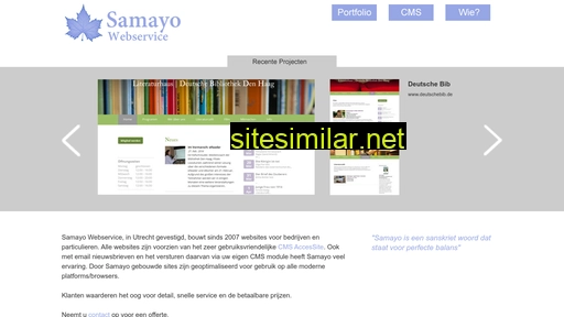 Samayo similar sites
