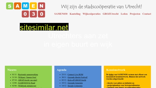 samen030.nl alternative sites