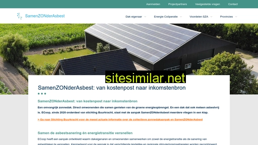 samenzonderasbest.nl alternative sites