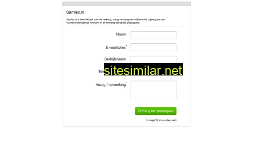 samlex.nl alternative sites
