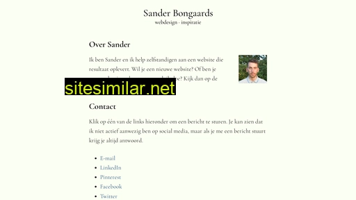 Sanderbongaards similar sites