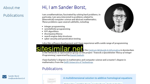 sanderborst.nl alternative sites