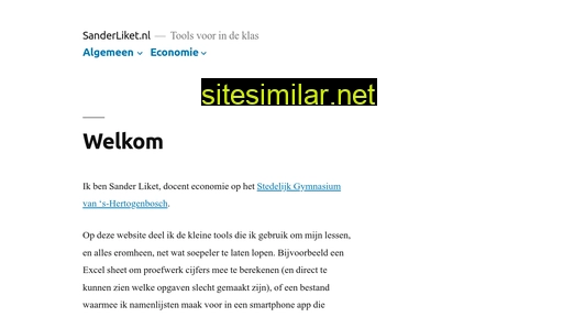 sanderliket.nl alternative sites