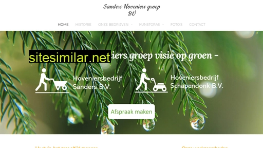 sandershoveniersgroep.nl alternative sites