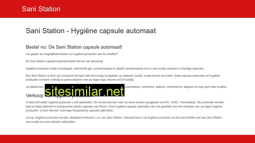 sani-station.nl alternative sites