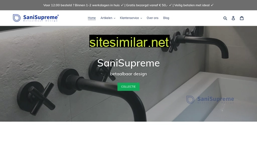 sanisupreme.nl alternative sites