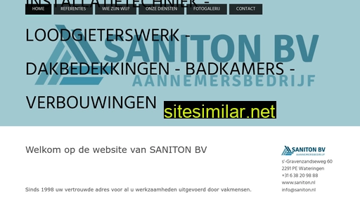 saniton.nl alternative sites