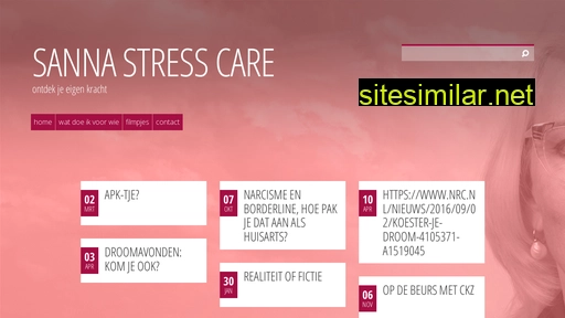 sannastresscare.nl alternative sites