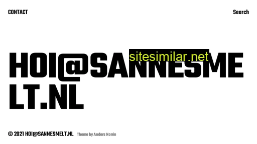 sannesmelt.nl alternative sites