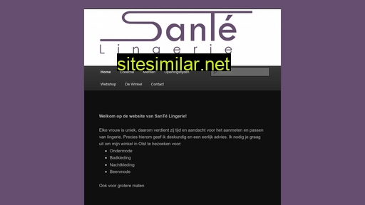 santelingerie.nl alternative sites