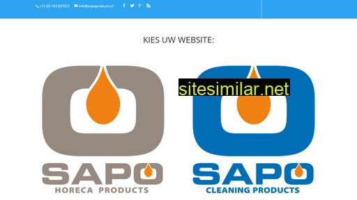 sapoproducts.nl alternative sites