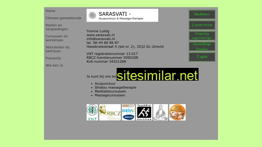 sarasvati.nl alternative sites