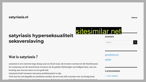 satyriasis.nl alternative sites