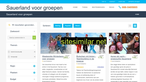 sauerlandvoorgroepen.nl alternative sites