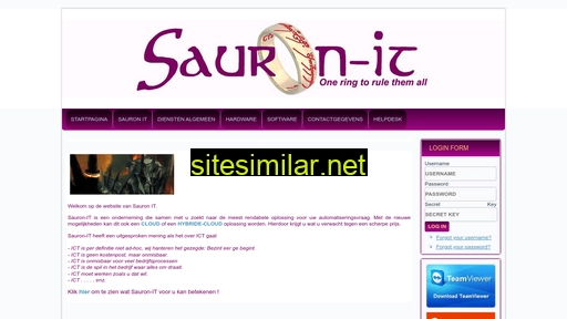 Sauron-it similar sites