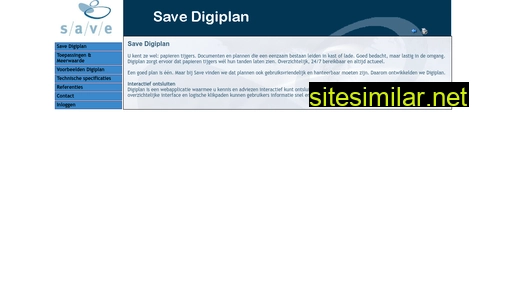 savedigiplan.nl alternative sites
