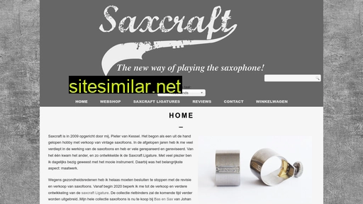 saxcraft.nl alternative sites
