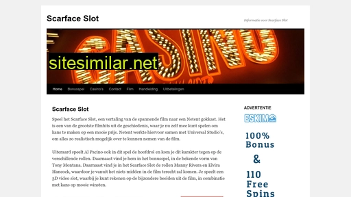scarface-slot.nl alternative sites