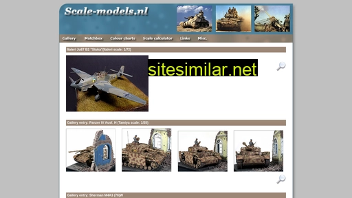 Scale-models similar sites