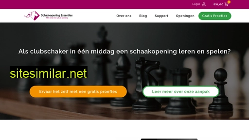 schaakopeningessenties.nl alternative sites