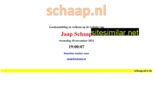 schaap.nl alternative sites