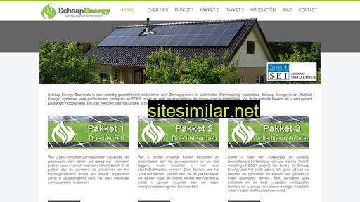 schaapenergy.nl alternative sites