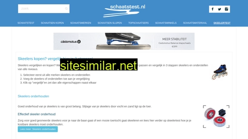 schaatstest.nl alternative sites