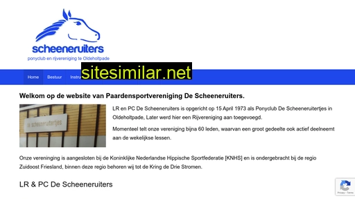 scheeneruiters.nl alternative sites