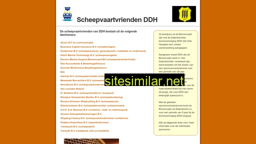 scheepvaartvriendenddh.nl alternative sites