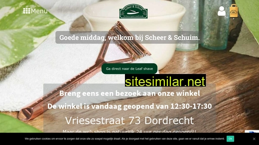 scheerenschuim.nl alternative sites
