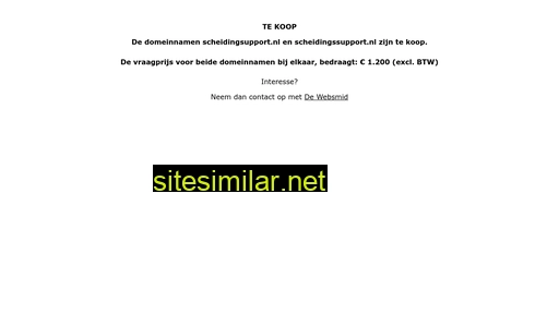 scheidingssupport.nl alternative sites