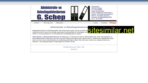 schep-administratie.nl alternative sites