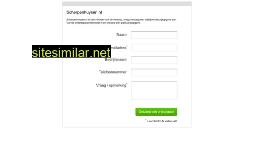 scherpenhuysen.nl alternative sites