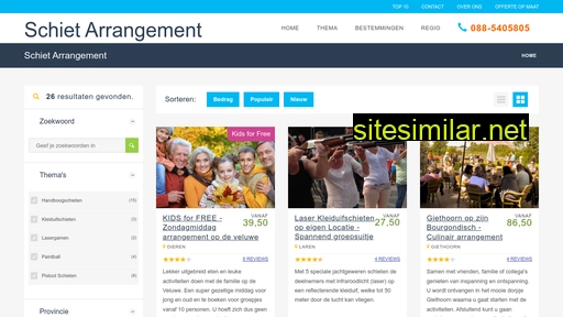 schietarrangement.nl alternative sites