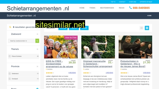 schietarrangementen.nl alternative sites
