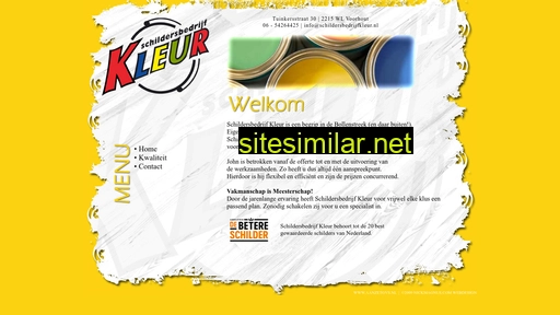 schildersbedrijfkleur.nl alternative sites