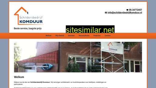 schildersbedrijfkomduur.nl alternative sites