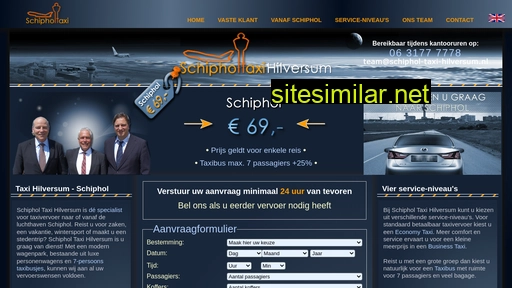 Schiphol-taxi-hilversum similar sites