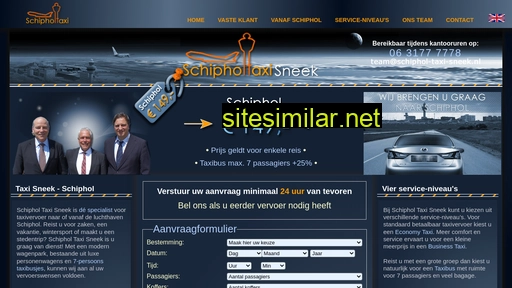 schiphol-taxi-sneek.nl alternative sites