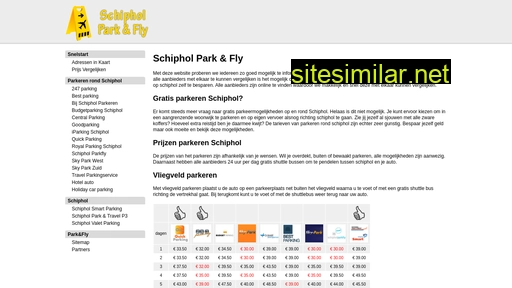schipholparkandfly.nl alternative sites
