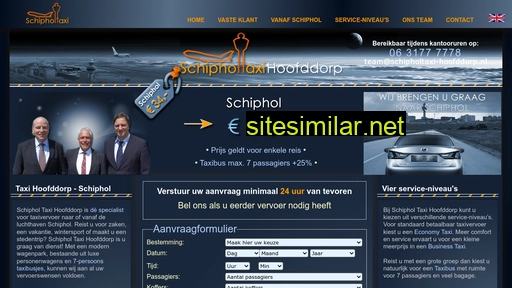 schipholtaxi-hoofddorp.nl alternative sites