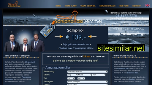 schipholtaxibemmel.nl alternative sites