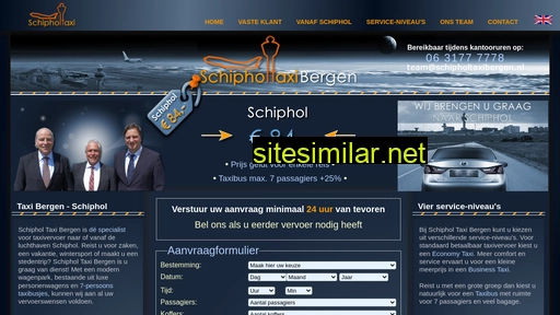 schipholtaxibergen.nl alternative sites