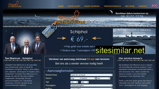 schipholtaxiblaricum.nl alternative sites