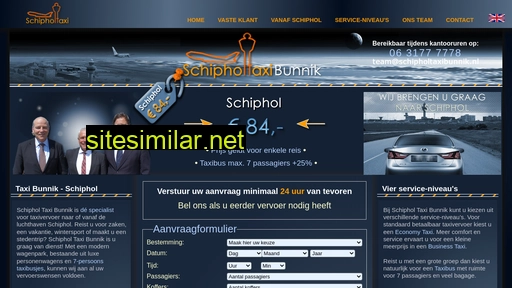 schipholtaxibunnik.nl alternative sites